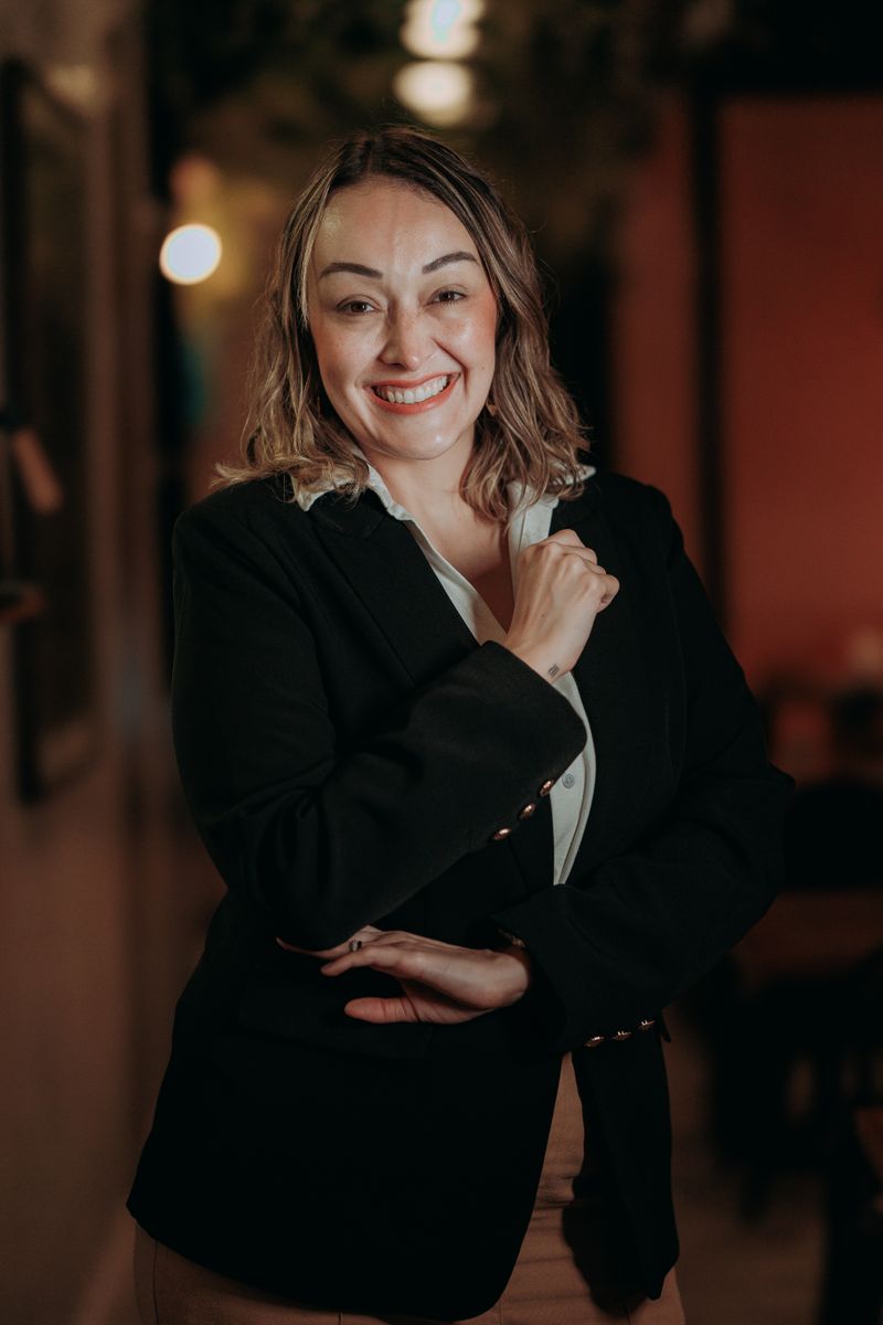 Portrét Lucie Balážovej, interiérovej dizajnérky